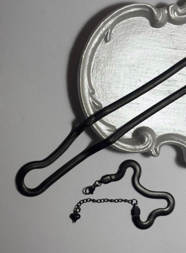 گردنبند ودستبند ماری ۴ میل