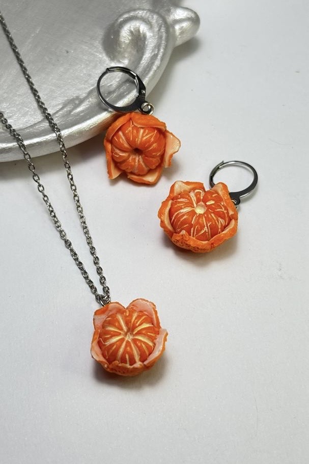 نیم ست نارنگی