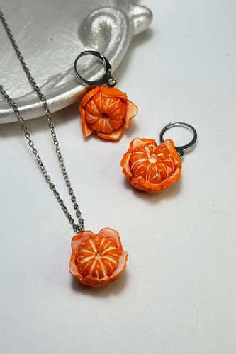 نیم ست نارنگی