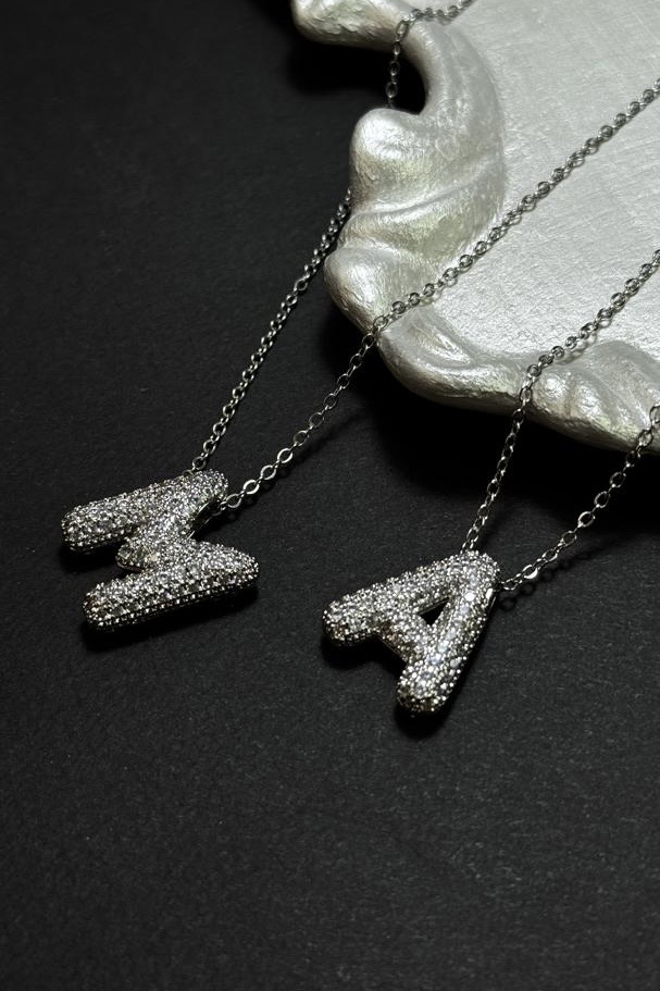 گردنبند حروف جواهری