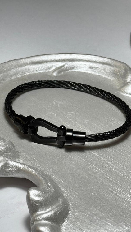 دستبند سیم بکسل قفل دار