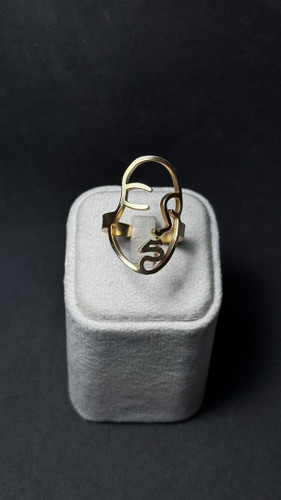 انگشتر استیل چهره